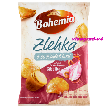 Bohemia Zlehka s příchutí karamelizovaná cibulka 15x65g karamelisierter Zwiebelgeschmack